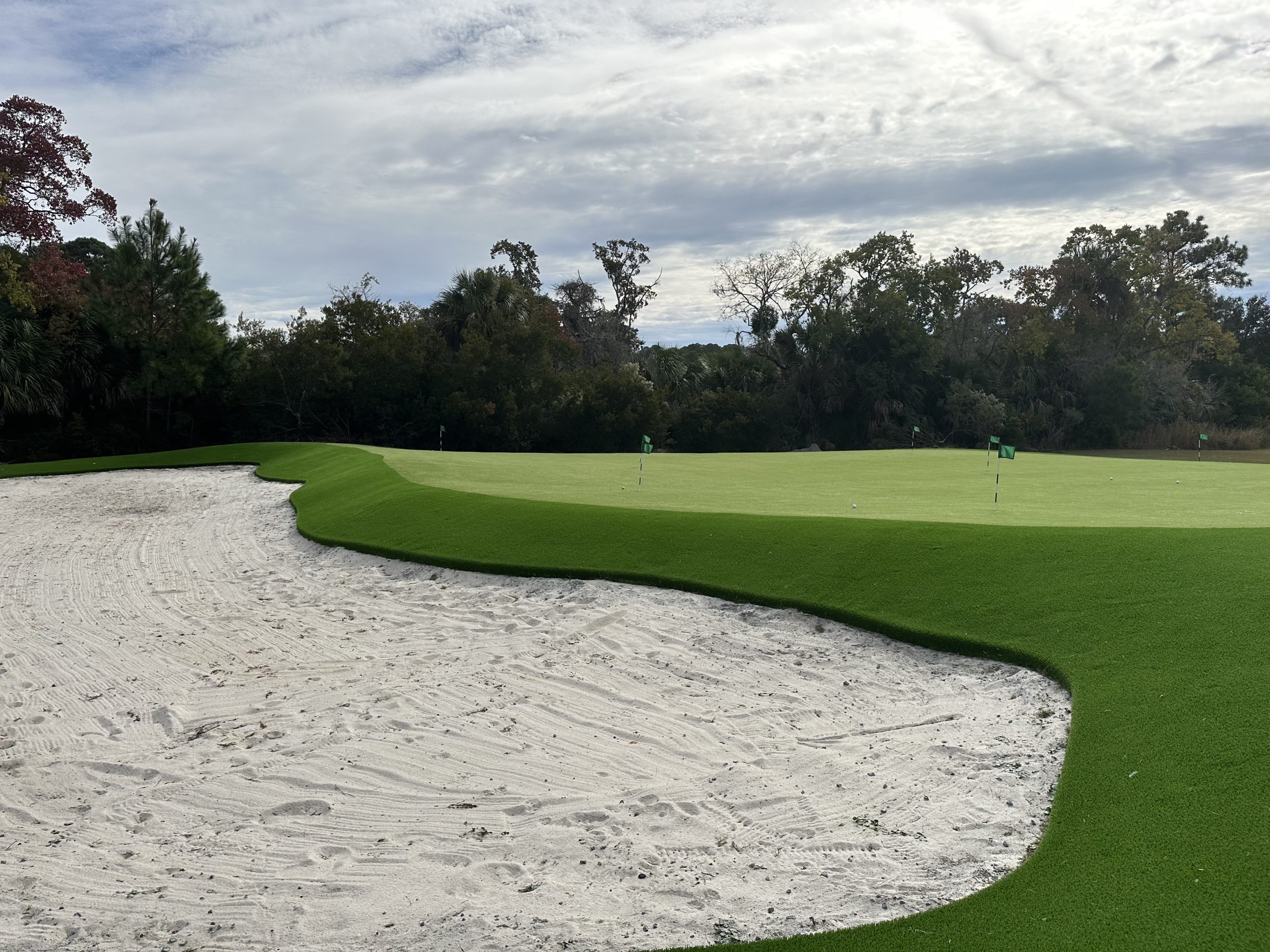 Putting Green Sand Trap