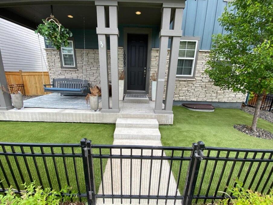 Front Yard Artificial Turf Denver